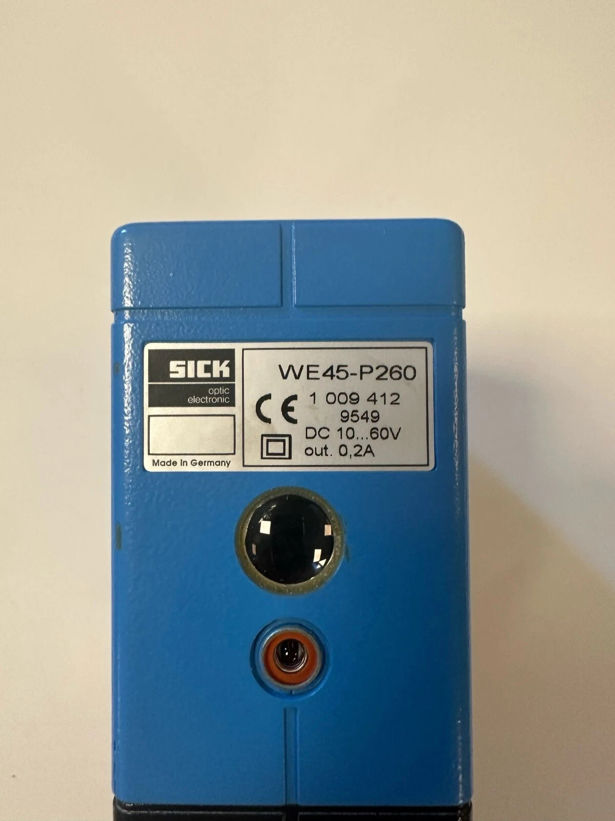 WE45-P260 /SICK OPTİC ELECTRONİC / 60V